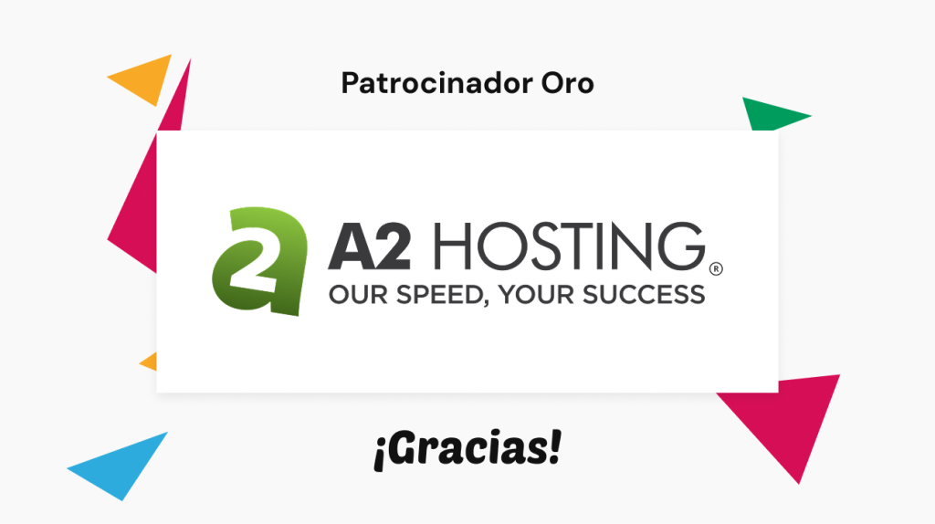 A2 Hosting, patrocinador Oro de WordCamp Logroño 2025