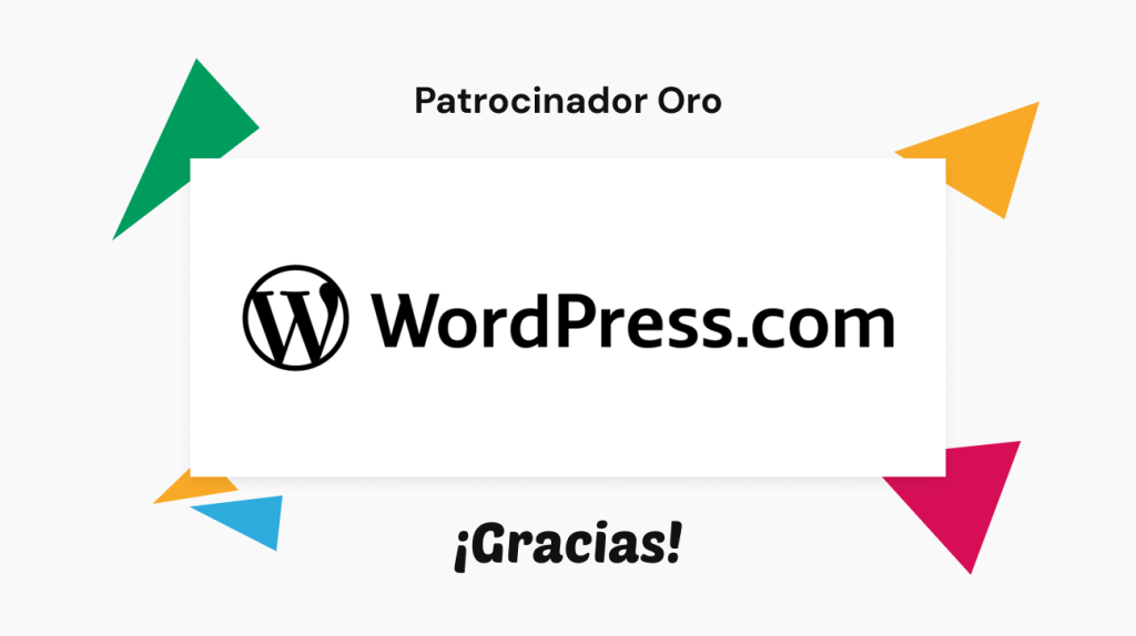 WordPress, patrocinador Oro de WordCamp Logroño 2025