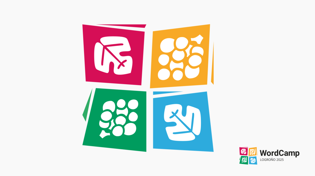 Significado logo WordCamp Logroño 2025
